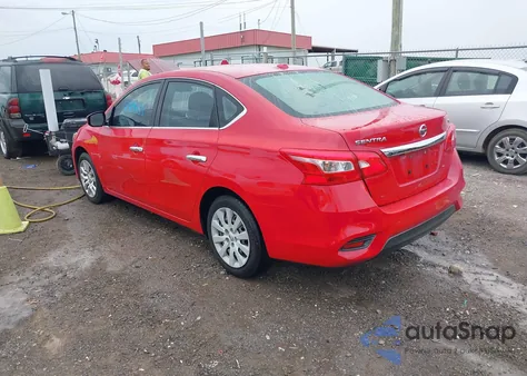 2017 Nissan Sentra Sv z USA, uszkodzony, nr VIN 3N1AB7AP2HL692797
